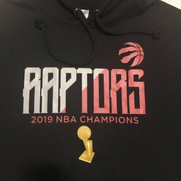 Toronto Raptors 2019 Championship Hoodie Mens Size XL Pullover Sweater - Picture 2 of 16